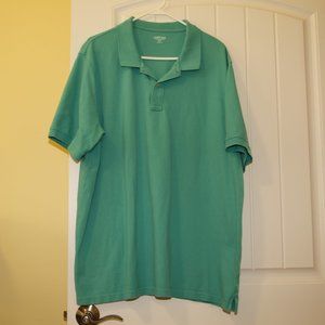 Lands' End Men's Mesh Polo XXLT TALL